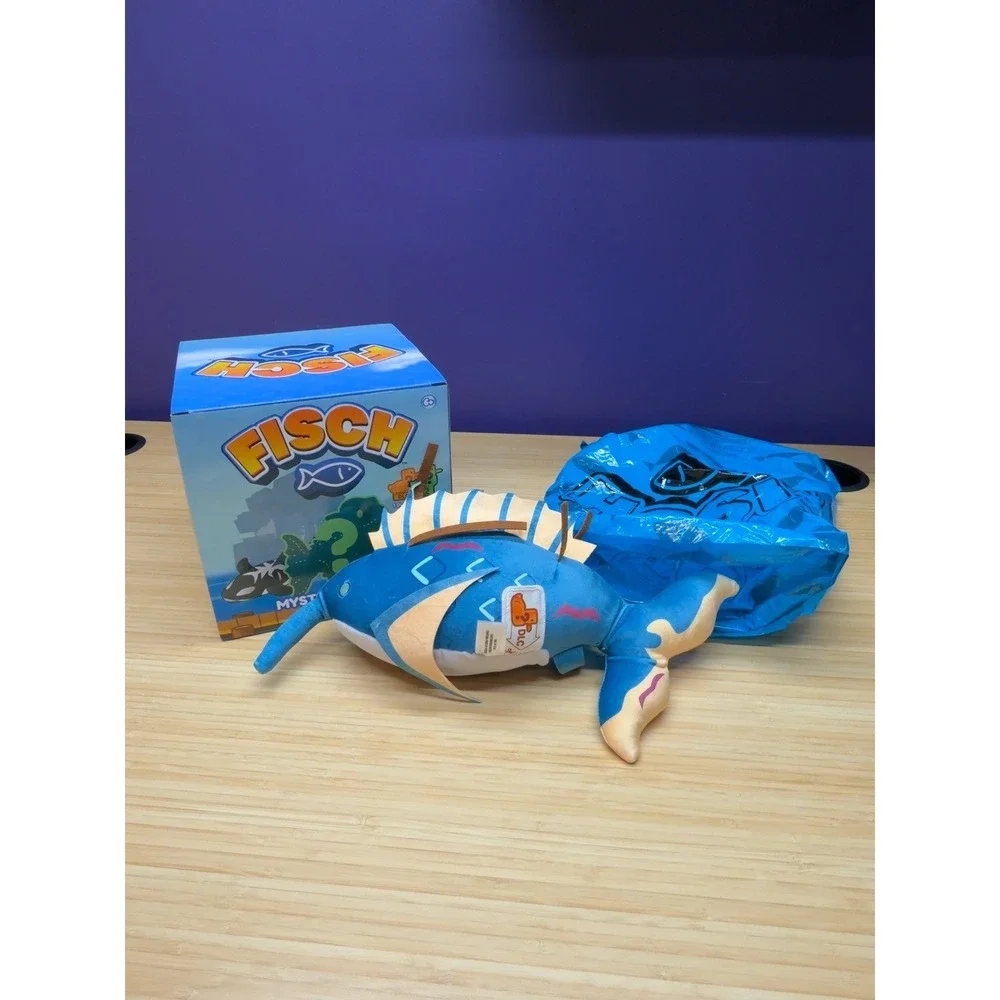 Fisch Scurvy Sailfish 15in Deluxe Plush Legendary DLC New Open Box